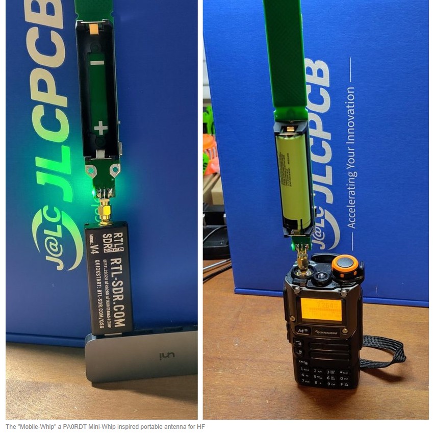 Pa0rdt Mini Whip Antenna
